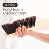 Yuanchu 8 Pieces Hand Broom Brush, Natural Wooden Dust Brush Soft Bristles Dusting Cleaning Brush Long Handle Whisk Broom Brush Air Broom for Cleaning Car Bed Sofa Fireplace Clothes Bench Furniture view 4
