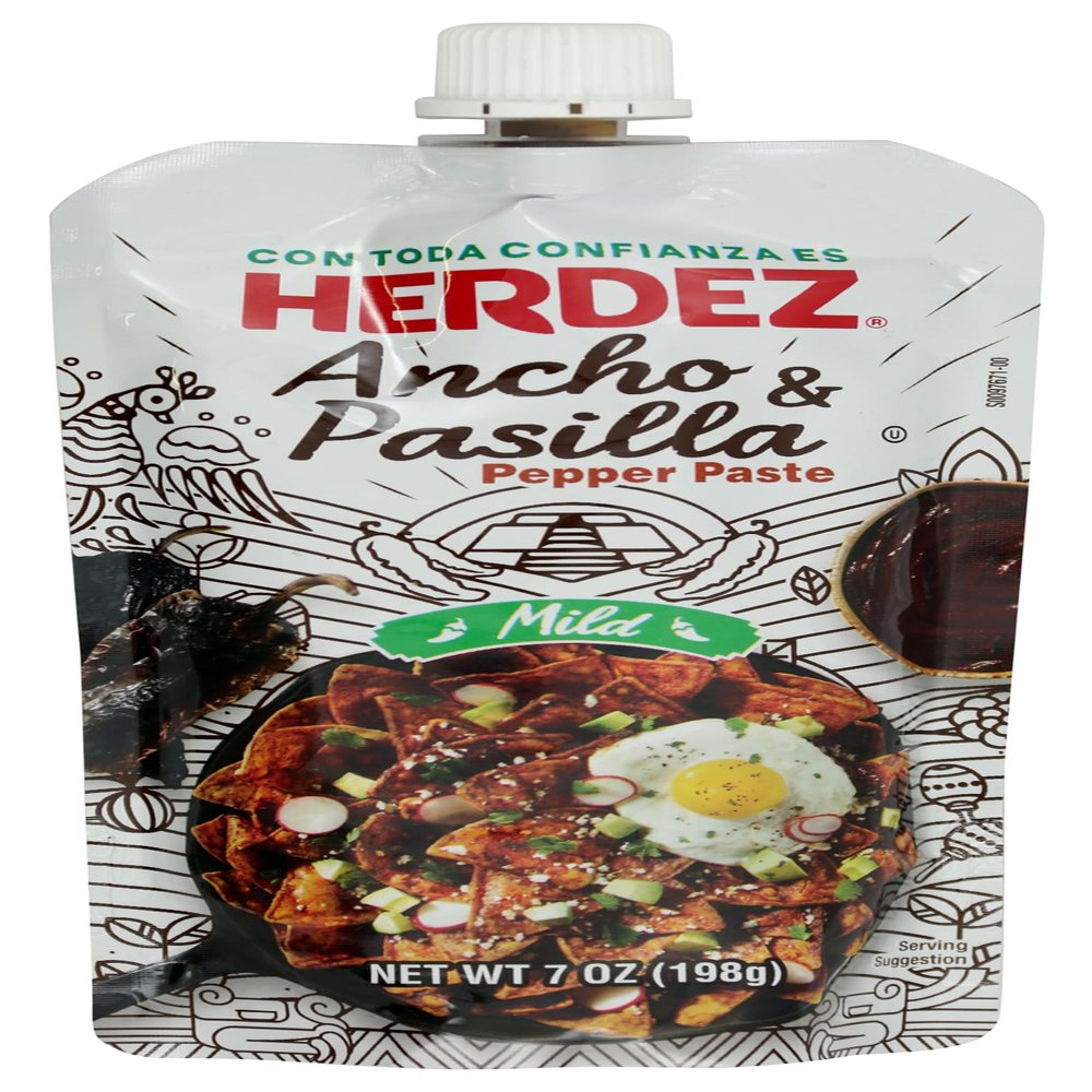 Herdez, Ancho & Pasilla Pepper Paste, 7 Ounce
