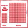 100 Pcs Red Gingham Napkins 3 Ply Red and White Gingham Napkins Disposable Checkered Plaid Beverage Napkins for Summer Pizza BBQ Picnic Baby Shower Birthday Party Supplies Holiday Table Decorations view 2