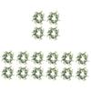 BESTOYARD 16pcs Eucalyptus Candle Rings Wreaths Artificial Greenery Decor for Easter Home Decoration and Easy to Install for Festivals and Gatherings view 1