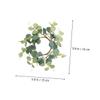 BESTOYARD 16pcs Eucalyptus Candle Rings Wreaths Artificial Greenery Decor for Easter Home Decoration and Easy to Install for Festivals and Gatherings view 3