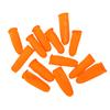 Disposable Latex Finger Cover Anti-Skid Fingertip Protector Thicken Orange for Painting and Nail Art view 1