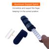 Dokoshia Finger Splints for Trigger Finger Support Adjustable Finger Brace for Mallet Finge, Tendon Injury Recovery Lightweight, Breathable Finger Protector for Left or Right Hand (One Size, T&M) view 3