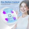 Ultrasonic Retainer Cleaner - Retainer Cleaner Machine for Dentures,250ml Mouth Guard Cleaner, Aligner Cleaner, Braces,Toothbrush Heads Cleaner, 2 Modes Dental Cleaning Pod view 2