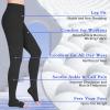 15-20 mmHg Compression Pantyhose for Women, Medical Compression Stockings, Open Toe Compression Leggings,Waist High Compression Tights for Edema, Varicose Veins, Swelling, Pregnant,Nurses, Athletes view 4