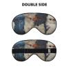 Four Birds Printed Sleep Mask for Women Men Light Blocking Eye Mask Soft Breathable Eye Cover view 2