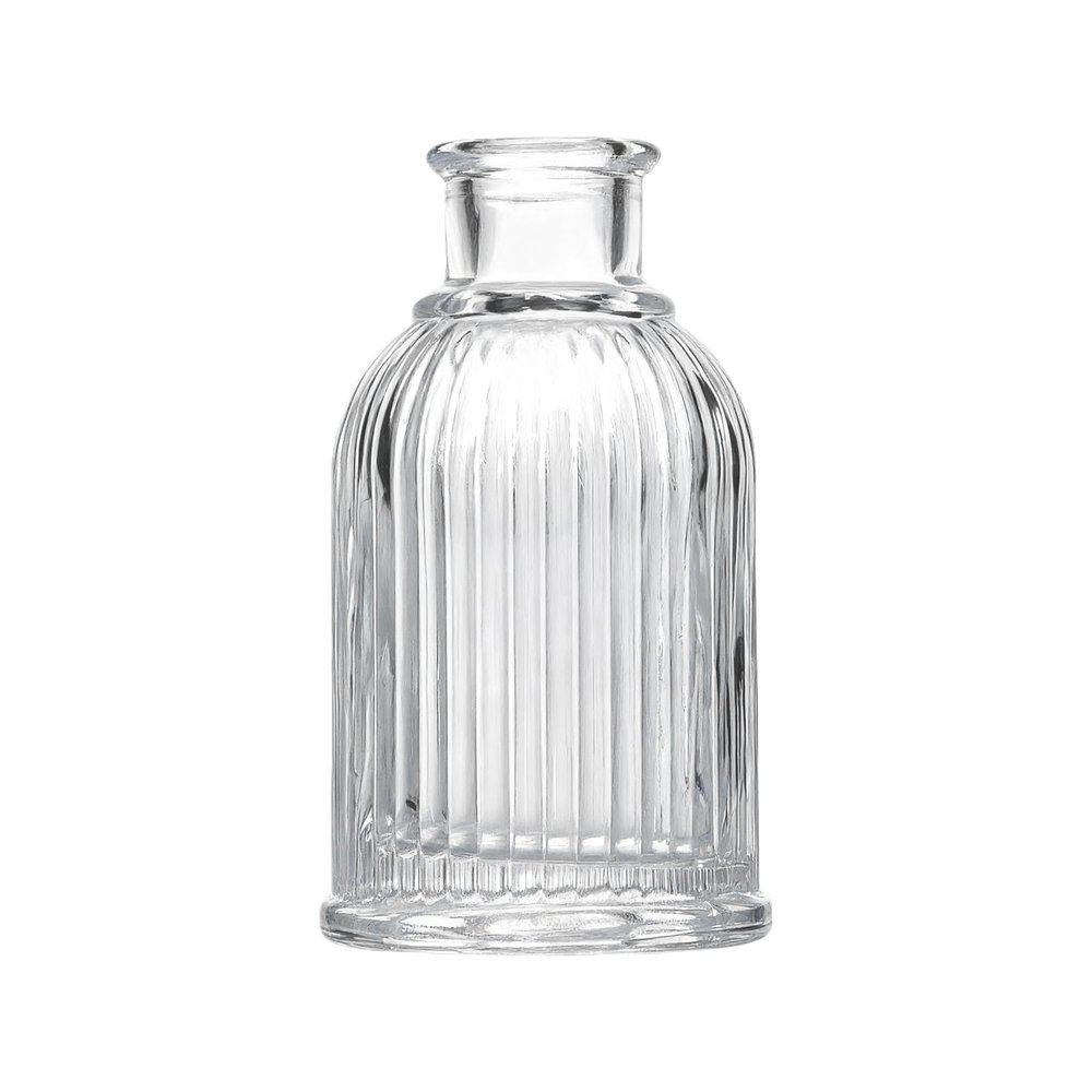 erioctry 100ml Clear Round Glass Diffuser Bottle