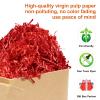 Darfukei Mother's Day Crinkle Paper Filler, 1/2LB(8 oz) Shredded Paper For Gift Baskets, White bridesmaid proposal gifts, Crinkle Cut Paper Shred For Birthdays, Weddings,Boxes Bags, Basket Filler, Anniversaries, Gift Wrapping view 3