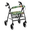 Rnyleeg Walker Seat Covers for Ladies Flower Butterfly Universal Rollator Walker Seat and Backrest Covers for Seniors Washable Walker Seat Cushion view 1