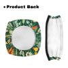 Rnyleeg Walker Seat Covers for Ladies Flower Butterfly Universal Rollator Walker Seat and Backrest Covers for Seniors Washable Walker Seat Cushion view 3