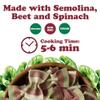 Food to Live Organic Striped Farfalle Pasta, 8.8 oz (Pack of 3) - Italian Artisan Tri-Color Bow-Tie Pasta. Made with Semolina, Beet and Spinach. view 3