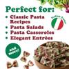 Food to Live Organic Striped Farfalle Pasta, 8.8 oz (Pack of 3) - Italian Artisan Tri-Color Bow-Tie Pasta. Made with Semolina, Beet and Spinach. view 4