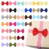 M METERXITY 60-Pack 1.5 Inch Mini Ribbon Bows|Premium Polyester Craft Bows for Gift Wrapping, Wedding Favors, DIY Hair Accessories, Christmas & Party Decoration [Black] view 4