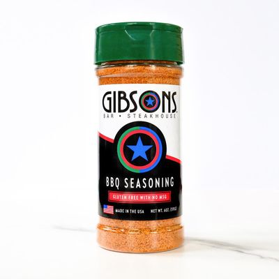 Gibsons Steakhouse Barbecue Seasoning 6 oz (Pack of 12)