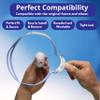 AirFit P10 Nasal Pillow Cushions Soft Silicone CPAP Mask Nose Pillow Replacement with Tube Frame Assembly for Light Weight Ultra-Comfort, Secure Seal & Uninterrupted Sleep - Large 1 Pack view 4