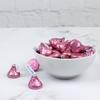 180 Pcs Pink Candy Kisses Milk Chocolate (1.8 lbs) view 4