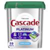 Cascade Platinum Dishwasher Pods, Dishwasher Detergent, Dish Detergent Soap, Fresh, 59 Count view 1