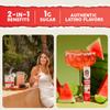 Salud 2-in-1 Hydration Packets + Immunity Electrolytes Powder, Watermelon Margarita - Agua Fresca Drink Mix, Elderberry, Dairy & Soy Free, Non-GMO, Gluten Free, Vegan, 1g Sugar (15 Servings) view 2