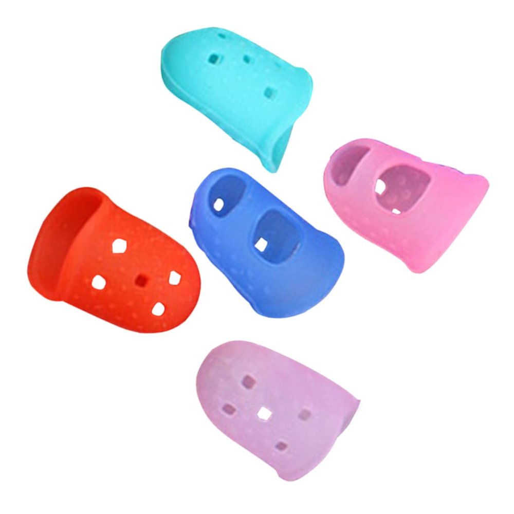 NineLife Basics 5pcs Silicone Protector Cover for Restaurant Protector for Sleeves Protective Cover Protectors Cover