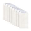 100 Pcs Small Glassine Envelopes White Paper Confetti Bags Resealable Seed Envelopes Flap Peel and Seal Envelopes Wedding Favor Envelopes for Flowers Candle 7 x 12.5cm view 1