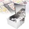Mavdecll Stainless Steel Seaweed Oven Seaweed Container with Glowing Light Bulb and 4 Insulating Feet Adjustable Temperature Make Crispy Seaweed Nori view 1