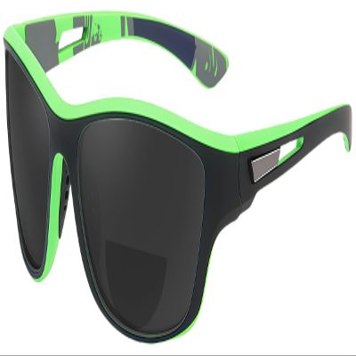 ICARA Sports Polarized Bifocal Reading Sunglasses for Men Women Driving Sunglasses Cycling Running Fishing Goggles (GREEN, 1.75, x)