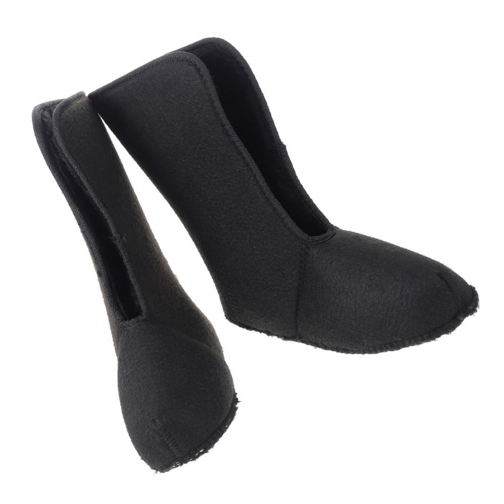 BRIGHTFUFU Thermal Insulated Snow Boots Liners for Men Warm Winter Hiking Socks Oxford Cloth and Plush Material