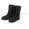 BRIGHTFUFU Thermal Insulated Snow Boots Liners for Men Warm Winter Hiking Socks Oxford Cloth and Plush Material view 2