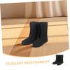 BRIGHTFUFU Thermal Insulated Snow Boots Liners for Men Warm Winter Hiking Socks Oxford Cloth and Plush Material view 3