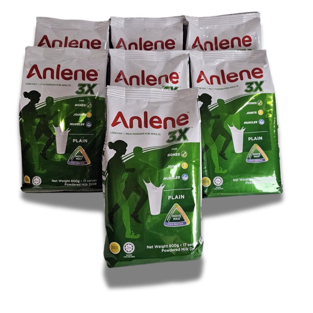 Anlene Low Fat Milk Powder for Adults 600g (7 packs)