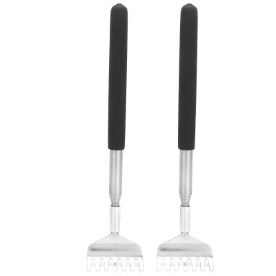 Aqur2020 Back Scratcher, Portable Stainless Steel Retractable Scratching Tool with Telescopic Tube, for Household Accessory