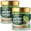 2 PACK X PUFAI Anthap Turkish Pistachio Spread Cream with 30% pistachios, without palm oil, Antepsan Antebella 30% Pistachio Paste Cream Spread 200 grams view 1