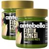 2 PACK X PUFAI Anthap Turkish Pistachio Cream with 70% pistachios, without palm oil, Antepsan Antebella 70% Pistachio Paste 200 grams view 1