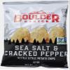 Boulder Canyon | Sea Salt & Cracked Pepper | Kettle Style Potato Chips| 1.5 Ounce | Pack of 28 Bundled by SUPERDEALS with Mystery Bonus Gift view 2