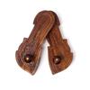 Boscaiola24 Wooden Khadau Pooja Articles, Charan Paduka, Wooden Slipper, Wooden Sandals, Khadau for Worship Neuropathy view 1
