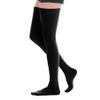 20-30mmhg Thigh High Compression Socks, Compression Stockings For Women & Men, Closed Toe Compression Socks For Varicose Veins,Edema,Black view 1