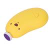 BTSEURY Baby Nail Trimmer, Electric Nail Clipper, Gentle Baby Nail Clipper Multi Speed Rechargeable Portable Nail Grooming Care Kit with 6 Grinding Heads (Yellow) view 2