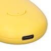 BTSEURY Baby Nail Trimmer, Electric Nail Clipper, Gentle Baby Nail Clipper Multi Speed Rechargeable Portable Nail Grooming Care Kit with 6 Grinding Heads (Yellow) view 3