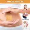 10Pcs Castor Oil Patches for Belly Button, Self-Adhesive Highly Absorbent Castor Oil Pad Cover view 2