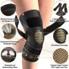NEENCA Copper Knee Brace with Straps for Women/Men, Knee Compression Sleeve for Knee Pain, Arthritis, ACL, Meniscus Tear, Joint Pain Relief. Knee Support for Running, Workout, Weightlifting - Single view 2