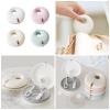 Double Layer Dentals Case Round Brace Box Retainer Case Invisible Brace Storage Box Mouth Guard Case For Travel view 2