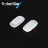(250 Pair) Eyeglasses Silicone Nose Pad Push in Matte Texture Replacement Square Rectangle Push Slide Slip in Eyewear Part for Eyeglasses Shop by Dhoptical view 2