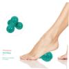SKISUNO 2pcs Ergonomic Peanut Ball Massagers PVC Rolling Balls for Muscle Relief Full Body Massage Rollers view 3