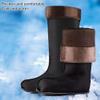 Luxylei 1 Pair Rain Boots Liners Thermal Socks Shoe Inserts Winter Insert Shoe Liners Shoes Inner Cover Accessories for Men Women view 4