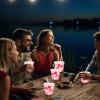 12oz Disposable Stemless Glasses with Flat Lids and Straws,PET Disposable Drinking Cups,Clear Plastic Wine Glasses for Parties Birthday,Wedding,Meeting,Christmas Party Supplies. (100, Pink) view 4