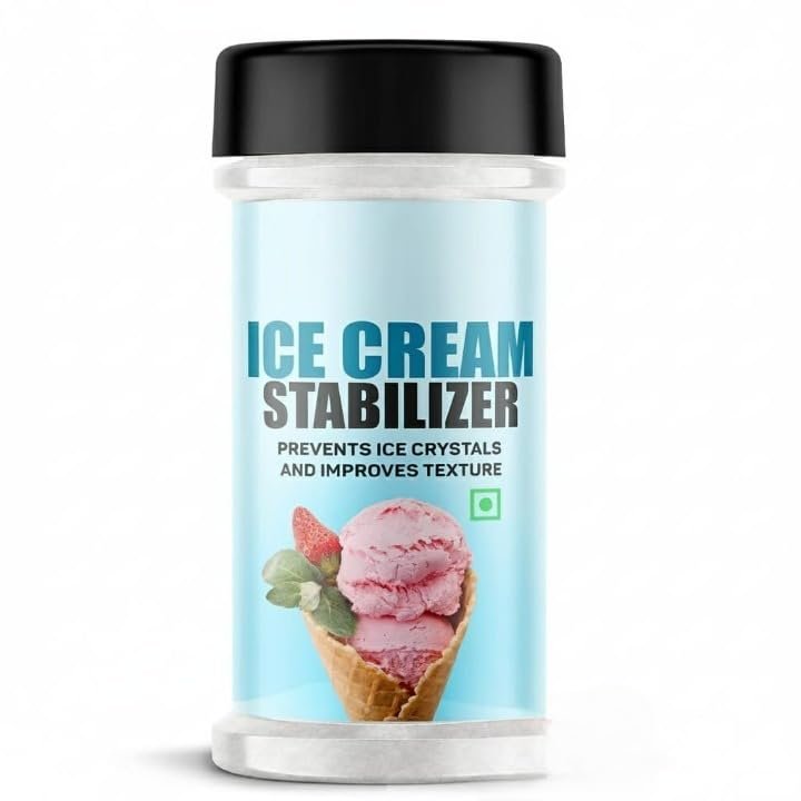 NineLife Basics Ice Cream Stabilizer/Semi Refined Carrageenan Improves Texture and Prevents Crystals - 50 gm