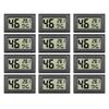 12 Pack Mini Small Digital Electronic Temperature Humidity Meter Gauge Indoor Thermometer Hygrometer LCD Display Celsius view 1