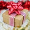 MECCANIXITY 10 Inch Large Gift Bow Self Adhesive Metallic Christmas Bows Silver for Gift Wrapping, Present Baskets, Party Decoration, Holiday, Wedding 2Pcs view 4