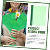 MOLUCKFU 1roll Cellophane Wrap Roll Floral Bouquet Packing Paper for Crafting Wrapping and Projects view 3