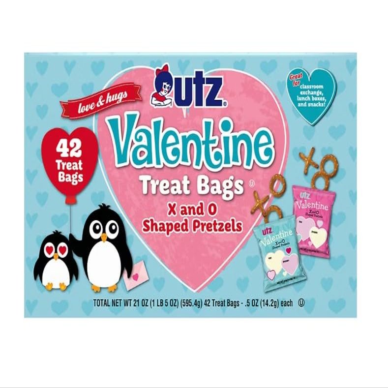 Utz Valentine Pretzel Treat Box, 42 ct.
